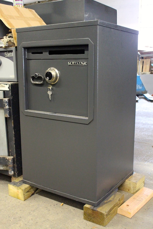 Used Tall and Heavy Meilink Drop Safe lackasafe